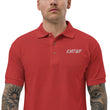 KMTWF In Pearl Embroidery on Men's Polo Shirt