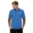 KMTWF In Pearl Embroidery on Men's Polo Shirt