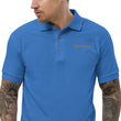 Remember In Celluloid Embroidery on Men's Polo Shirt