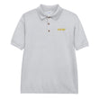 KMTWF In Gold Embroidery on Men's Polo Shirt