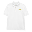 KMTWF In Gold Embroidery on Men's Polo Shirt