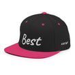 Best In Diamond Embroidery on Classic Snapback Hat