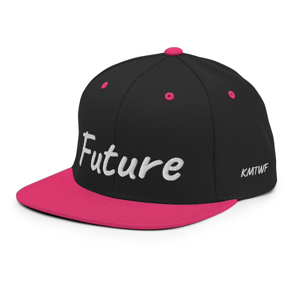 Future In Pearl Embroidery on Classic Snapback Hat