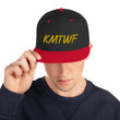 KMTWF In Gold Embroidery on Classic Snapback Hat