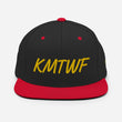 KMTWF In Gold Embroidery on Classic Snapback Hat