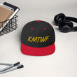 KMTWF In Gold Embroidery on Classic Snapback Hat