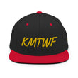 KMTWF In Gold Embroidery on Classic Snapback Hat