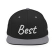 Best In Diamond Embroidery on Classic Snapback Hat