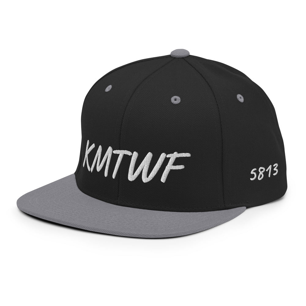 KMTWF In Pearl Embroidery on Classic Snapback Hat