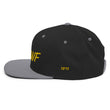 KMTWF In Gold Embroidery on Classic Snapback Hat