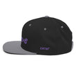 Believe In Amethyst Embroidery on Classic Snapback Hat