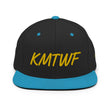 KMTWF In Gold Embroidery on Classic Snapback Hat