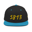 5813 In Gold Embroidery on Classic Snapback Hat