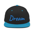 Dream In Sapphire Embroidery on Classic Snapback Hat