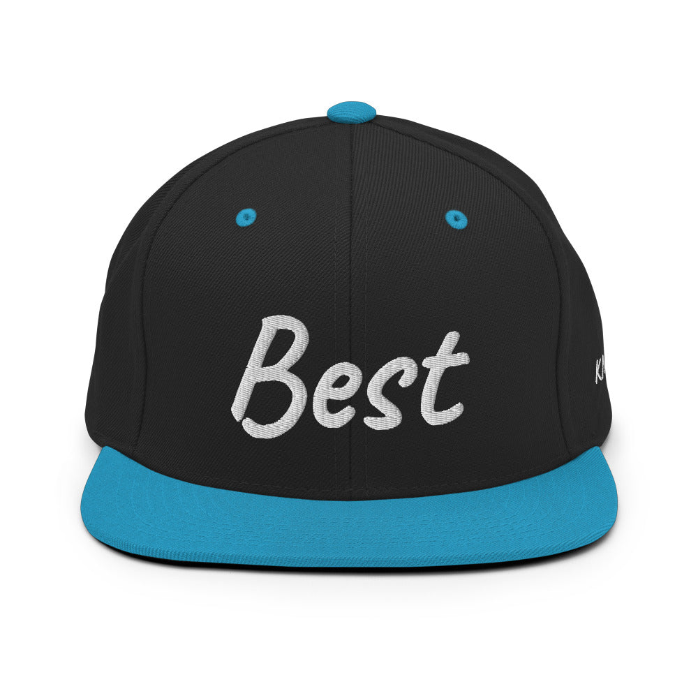 Best In Diamond Embroidery on Classic Snapback Hat