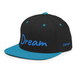 Dream In Sapphire Embroidery on Classic Snapback Hat