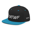 KMTWF In Pearl Embroidery on Classic Snapback Hat