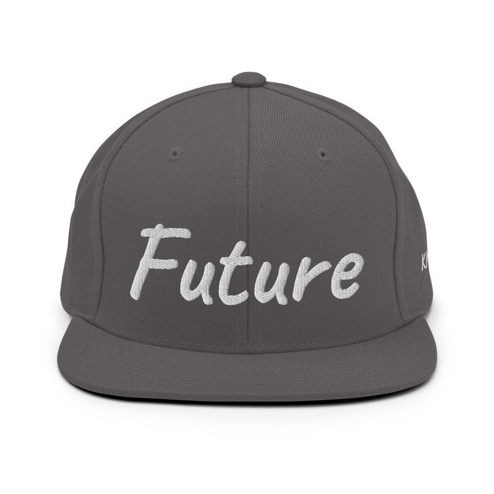 Future In Pearl Embroidery on Classic Snapback Hat