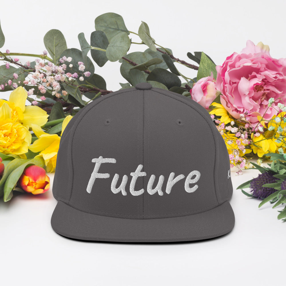 Future In Pearl Embroidery on Classic Snapback Hat