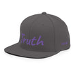 Truth In Amethyst Embroidery on Classic Snapback Hat