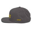 5813 In Gold Embroidery on Classic Snapback Hat