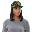 5813 In Gold Embroidery on Classic Snapback Hat