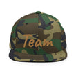 Team In Celluloid Embroidery on Classic Snapback Hat