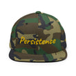 Persistence In Gold Embroidery on Classic Snapback Hat