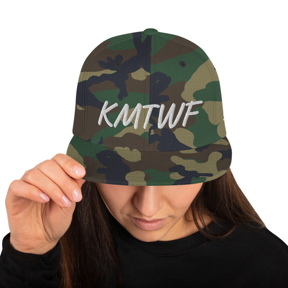 KMTWF In Pearl Embroidery on Classic Snapback Hat