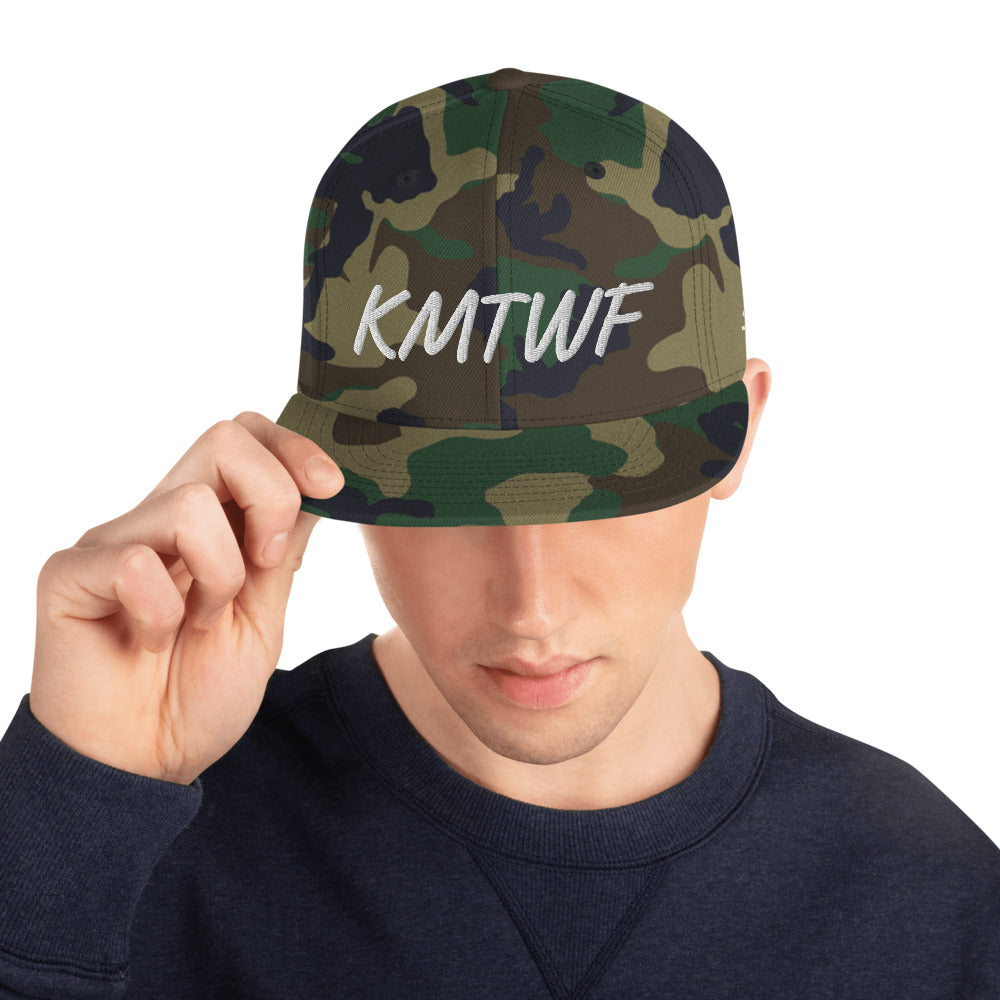 KMTWF In Pearl Embroidery on Classic Snapback Hat