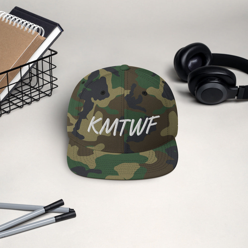 KMTWF In Pearl Embroidery on Classic Snapback Hat