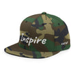 Inspire In Diamond Embroidery on Classic Snapback Hat