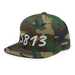 5813 In Pearl Embroidery on Classic Snapback Hat