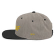 KMTWF In Gold Embroidery on Classic Snapback Hat