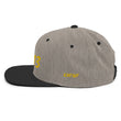 5813 In Gold Embroidery on Classic Snapback Hat