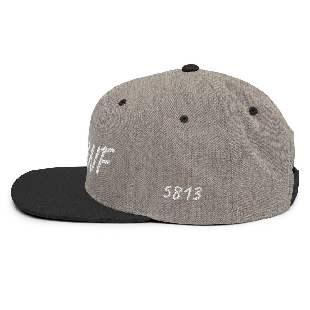 KMTWF In Pearl Embroidery on Classic Snapback Hat