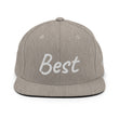 Best In Diamond Embroidery on Classic Snapback Hat