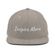 Inspire More In Diamond Embroidery on Classic Snapback Hat