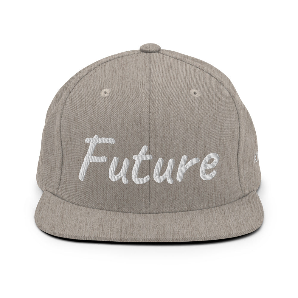 Future In Pearl Embroidery on Classic Snapback Hat