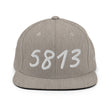 5813 In Pearl Embroidery on Classic Snapback Hat