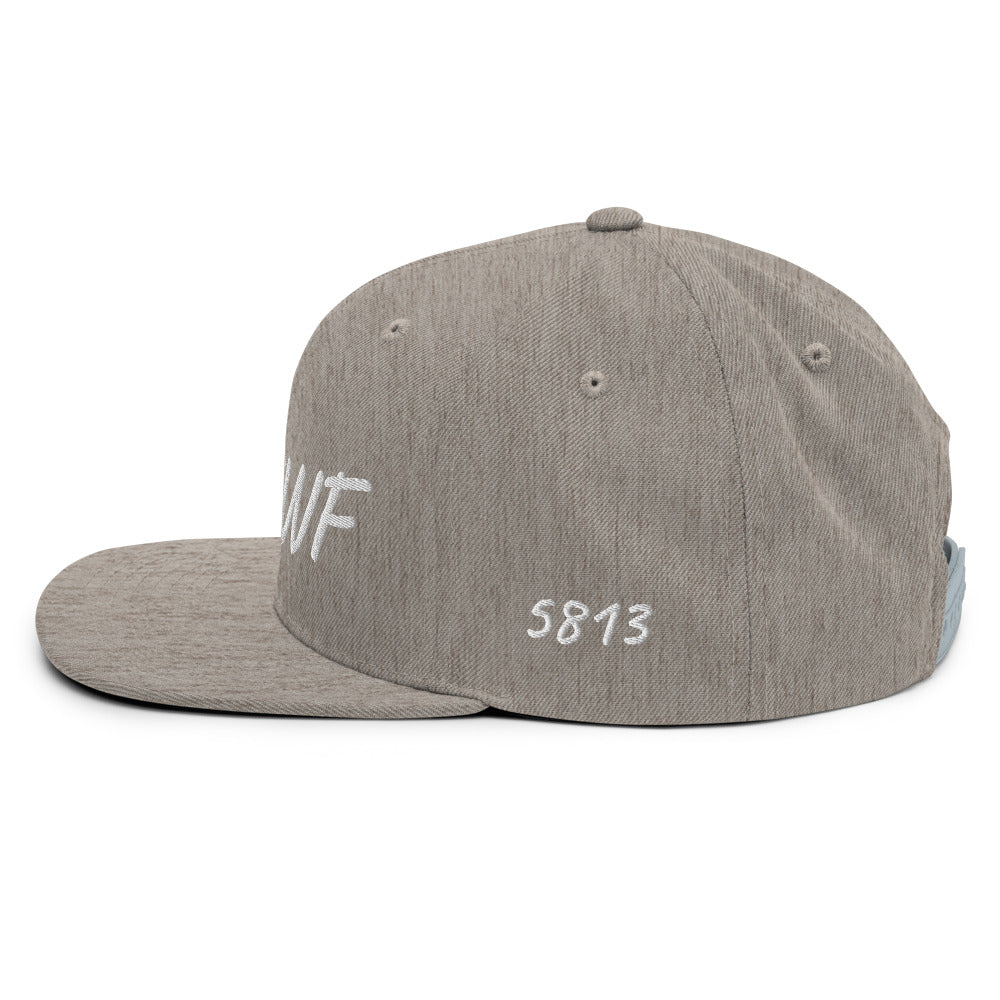 KMTWF In Pearl Embroidery on Classic Snapback Hat