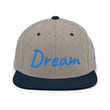 Dream In Sapphire Embroidery on Classic Snapback Hat