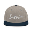 Inspire In Diamond Embroidery on Classic Snapback Hat