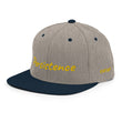 Persistence In Gold Embroidery on Classic Snapback Hat