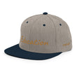 Education In Copper Embroidery on Classic Snapback Hat