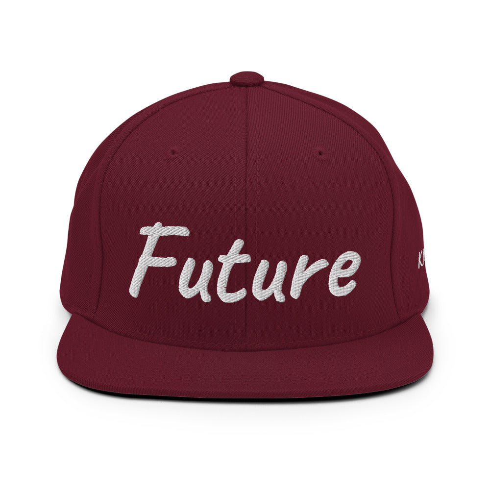 Future In Pearl Embroidery on Classic Snapback Hat