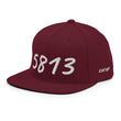 5813 In Pearl Embroidery on Classic Snapback Hat