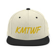 KMTWF In Gold Embroidery on Classic Snapback Hat