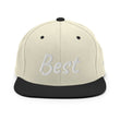 Best In Diamond Embroidery on Classic Snapback Hat