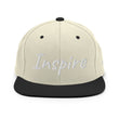 Inspire In Diamond Embroidery on Classic Snapback Hat